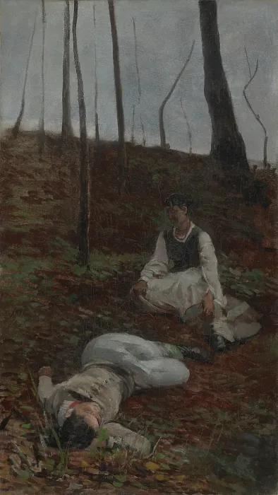 Framed Print : Scene from 'Balladyna', between 1888-1892. Creator: Jacek Malczewski Framed Print : Scene from 'Balladyna', between 1888-1892. Creator: Jacek Malczewski