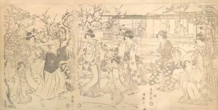 Framed Print : Scene from the Chushingura (Vendetta of the 47 Loyal Retailers), ca. 1820 Framed Print : Scene from the Chushingura (Vendetta of the 47 Loyal Retailers), ca. 1820