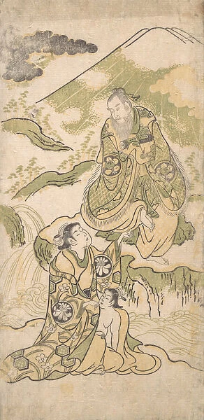 Scene from a Drama, ca. 1749. Creator: Torii Kiyonobu I
