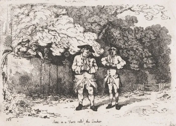 Framed Print : Scene in a Farce called The Quaker, December 22, 1783. December 22, 1783 Framed Print : Scene in a Farce called The Quaker, December 22, 1783. December 22, 1783