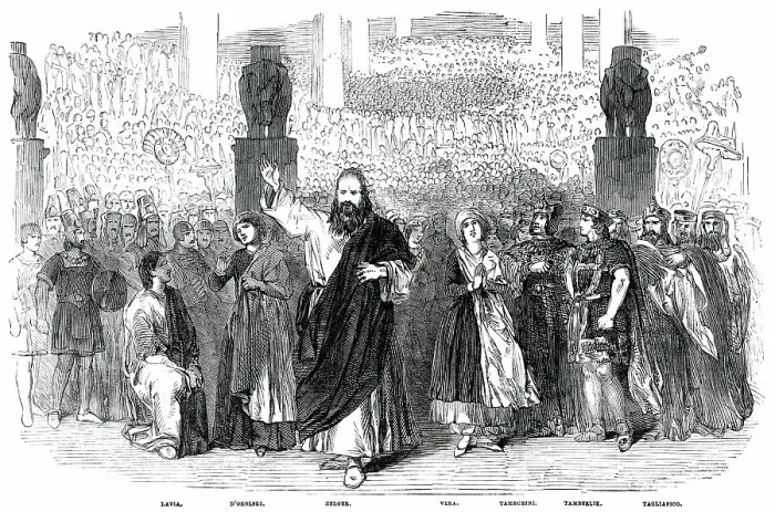 Framed Print : Scene form Zora, at the Royal Italian Opera, 1850. Creator: Unknown. Scene form Zora, at the Royal Italian Opera, 1850. Creator: Unknown Framed Print : Scene form Zora, at the Royal Italian Opera, 1850. Creator: Unknown. Scene form Zora, at the Royal Italian Opera, 1850. Creator: Unknown