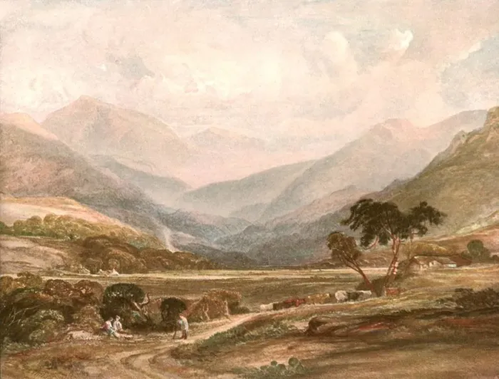Framed Print : Scene in Glen Lochy, (c1900). Creator: Unknown Framed Print : Scene in Glen Lochy, (c1900). Creator: Unknown