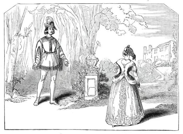 Framed Print : Scene from Graciosa and Perciney, at the Haymarket Theatre, 1844 Framed Print : Scene from Graciosa and Perciney, at the Haymarket Theatre, 1844