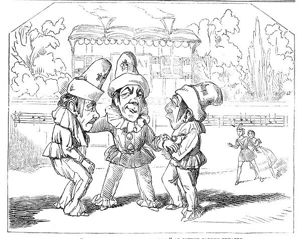 Scene from 'Harlequin Crotchet and Quaver', at Covent Garden Theatre, 1844