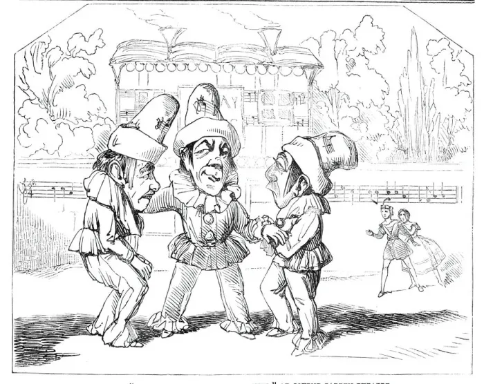 Framed Print : Scene from Harlequin Crotchet and Quaver, at Covent Garden Theatre, 1844 Framed Print : Scene from Harlequin Crotchet and Quaver, at Covent Garden Theatre, 1844