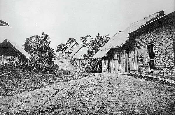 Scene in Iquitos, Peru, 1913. Creator: Unknown