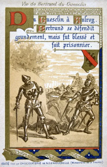 Framed Print : Scene from the life of Bertrand du Guesclin, (19th century) Framed Print : Scene from the life of Bertrand du Guesclin, (19th century)
