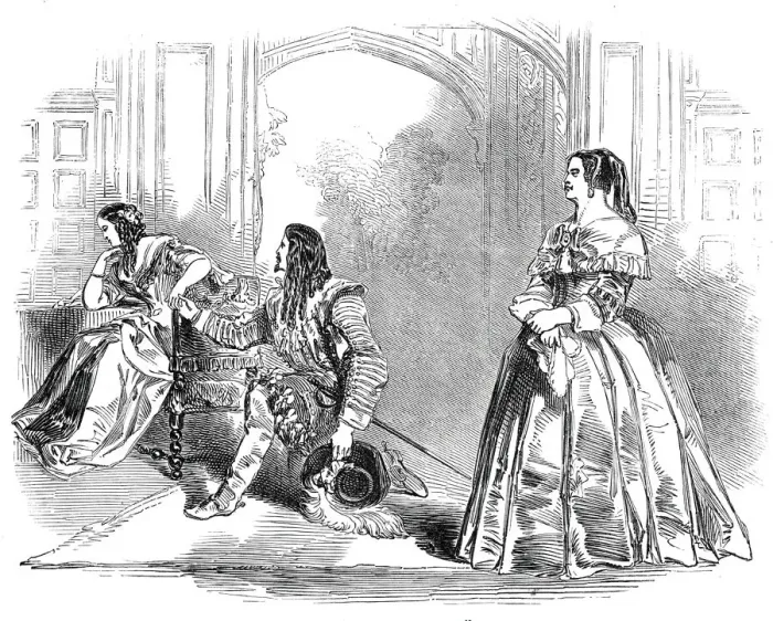 Framed Print : Scene from the new comedy of The Maiden Aunt, at the Haymarket Theatre, 1845 Framed Print : Scene from the new comedy of The Maiden Aunt, at the Haymarket Theatre, 1845