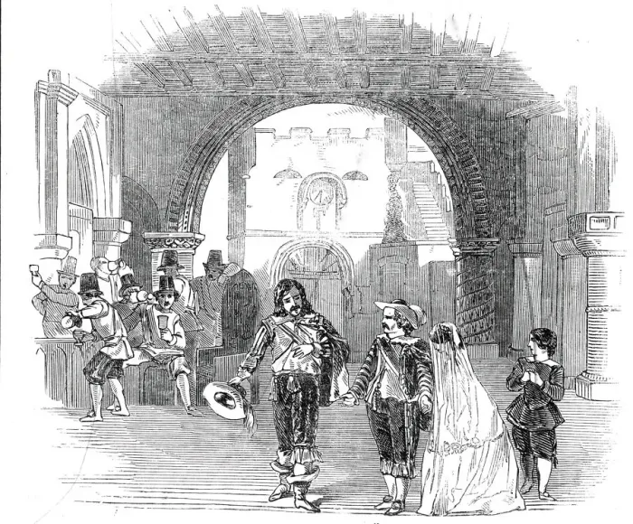 Framed Print : Scene from the new opera of Maritana, at Drury Lane Theatre, 1845 Framed Print : Scene from the new opera of Maritana, at Drury Lane Theatre, 1845