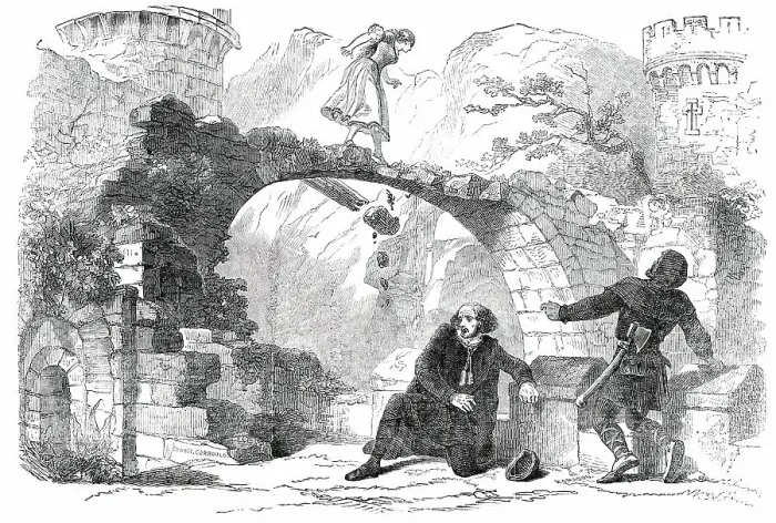 Framed Print : Scene from the New Play of The Templar, at the Princess Theatre, 1850. Creator: Walter George Mason. Scene from the New Play of The Templar, at the Princess Theatre, 1850. Creator: Walter George Mason Framed Print : Scene from the New Play of The Templar, at the Princess Theatre, 1850. Creator: Walter George Mason. Scene from the New Play of The Templar, at the Princess Theatre, 1850. Creator: Walter George Mason