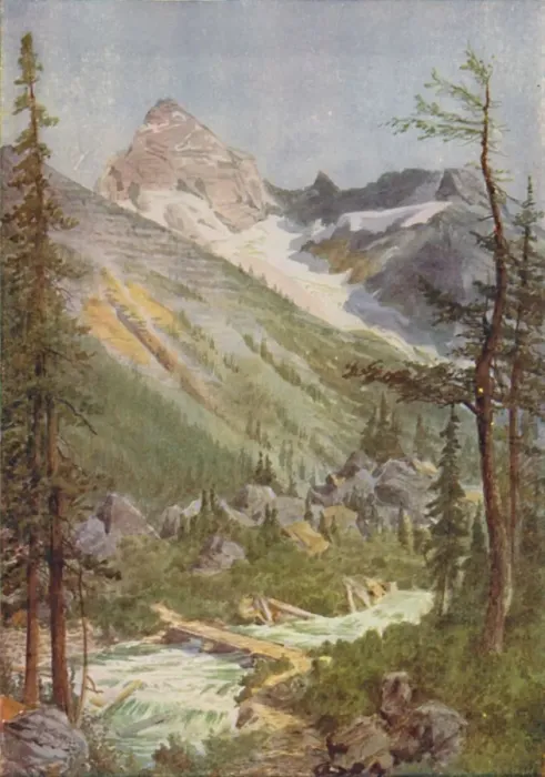 Framed Print : Scene in the Rocky Mountains, 1924 Framed Print : Scene in the Rocky Mountains, 1924