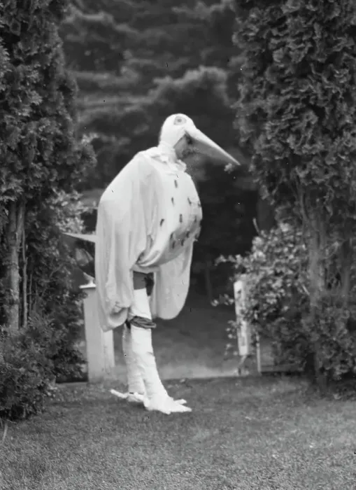 Framed Print : Scene from Sanctuary, A Bird Masque, by Percy MacKaye...Meriden Bird Club...New Hampshire, 1913. Creator: Arnold Genthe Framed Print : Scene from Sanctuary, A Bird Masque, by Percy MacKaye...Meriden Bird Club...New Hampshire, 1913. Creator: Arnold Genthe