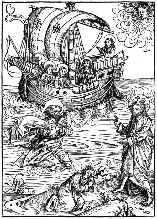 Framed Print : Scene from the Schatzbehalter, 1491 (1964) Framed Print : Scene from the Schatzbehalter, 1491 (1964)