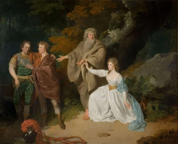 A Scene From Shakespeares The Tempest, 1787. Creator: Francis Wheatley