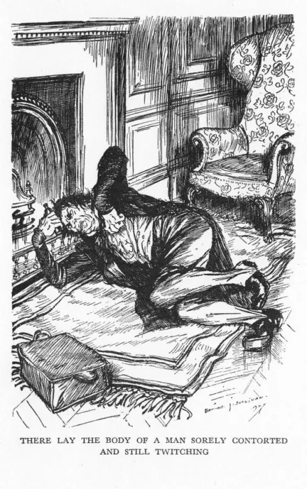 Framed Print : Scene from The Strange Case of Dr Jekyll and Mr Hyde by Robert Louis Stevenson, 1927. Artist: Edmund Joseph Sullivan Framed Print : Scene from The Strange Case of Dr Jekyll and Mr Hyde by Robert Louis Stevenson, 1927. Artist: Edmund Joseph Sullivan