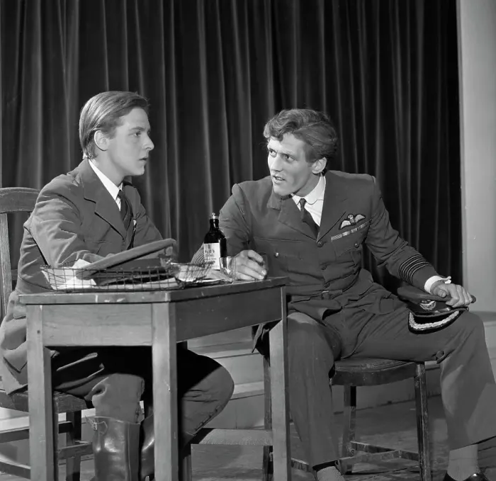 Framed Print : A scene from the Terence Rattigan play, Ross, Worksop College, Nottinghamshire, 1963 Framed Print : A scene from the Terence Rattigan play, Ross, Worksop College, Nottinghamshire, 1963