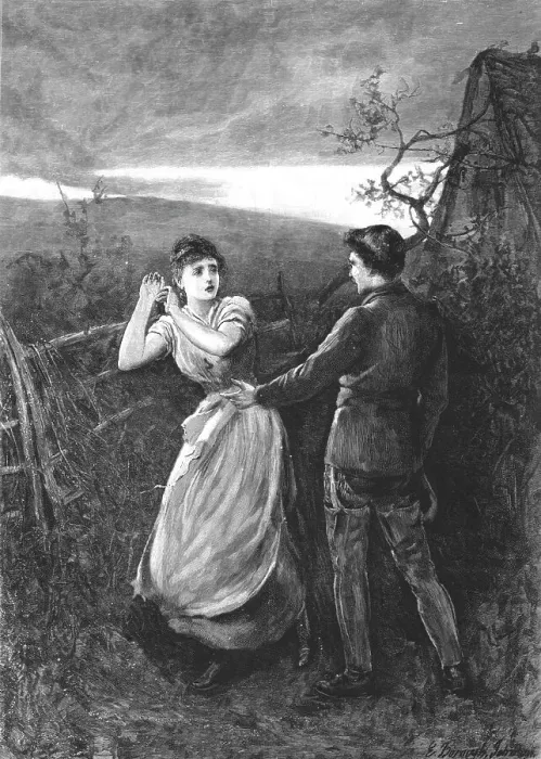 Framed Print : Scene from Tess of the D'Urbervilles, by Thomas Hardy, 1891. Creator: Hubert von Herkomer. Scene from Tess of the D'Urbervilles, by Thomas Hardy, 1891. Creator: Hubert von Herkomer Framed Print : Scene from Tess of the D'Urbervilles, by Thomas Hardy, 1891. Creator: Hubert von Herkomer. Scene from Tess of the D'Urbervilles, by Thomas Hardy, 1891. Creator: Hubert von Herkomer