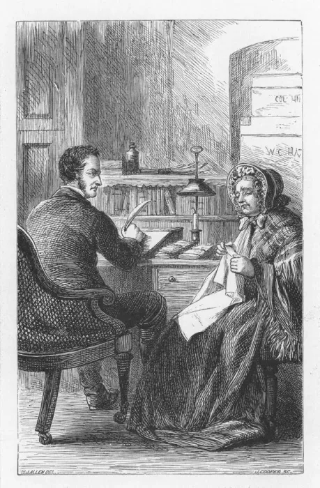 Framed Print : Scene from The Mill on the Floss by George Eliot, c1880. Artist: Walter-James Allen Framed Print : Scene from The Mill on the Floss by George Eliot, c1880. Artist: Walter-James Allen