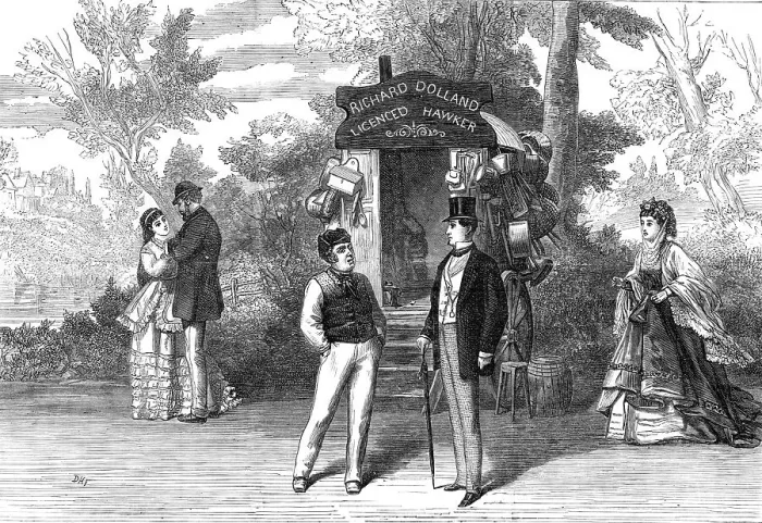 Framed Print : Scene from Uncle Dick's Darling, at the Gaiety Theatre, 1870. Creator: Unknown Framed Print : Scene from Uncle Dick's Darling, at the Gaiety Theatre, 1870. Creator: Unknown