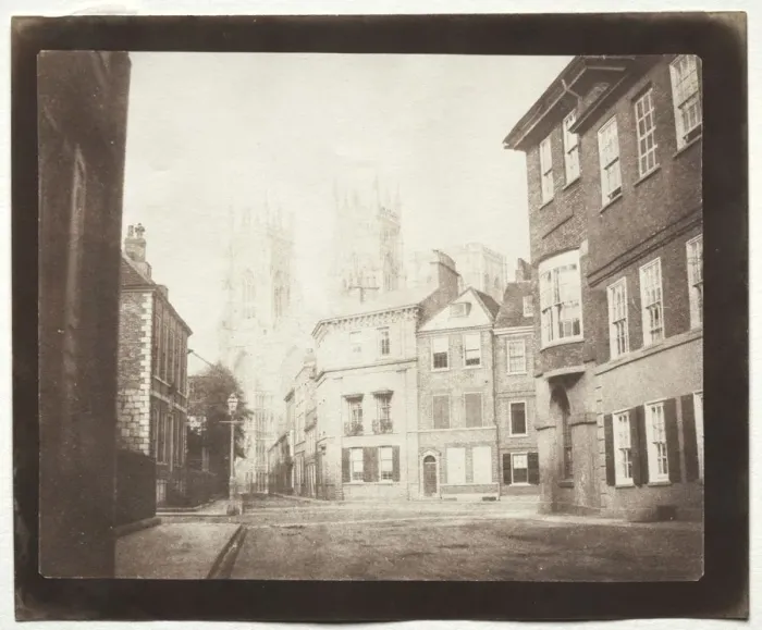 Framed Print : A Scene in York, 1845. Creator: William Henry Fox Talbot (British, 1800-1877) Framed Print : A Scene in York, 1845. Creator: William Henry Fox Talbot (British, 1800-1877)