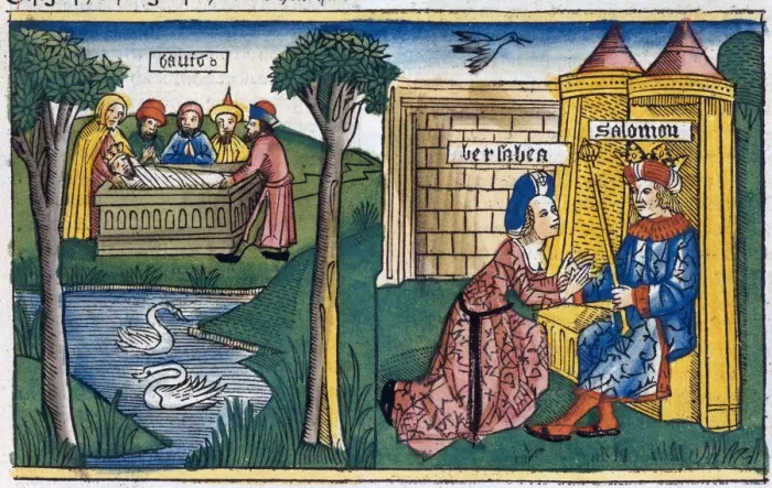 Framed Print : Scenes from the Book of Kings Framed Print : Scenes from the Book of Kings