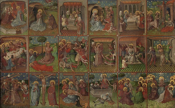 Scenes from the life of Christ, c.1435. Creator: Anon