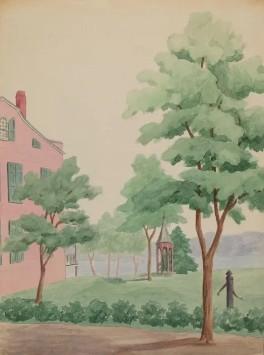 Framed Print : Schermerhorn Estate, c. 1936. Creator: Helen Miller Framed Print : Schermerhorn Estate, c. 1936. Creator: Helen Miller