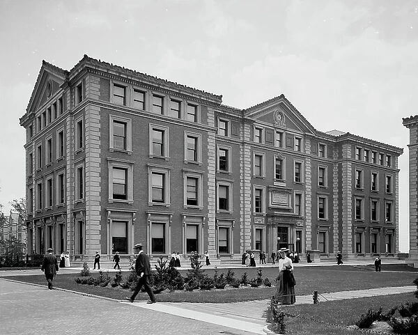 Schermerhorn Hall, Columbia University, N.Y. between 1900 and 1906. Creator: Unknown