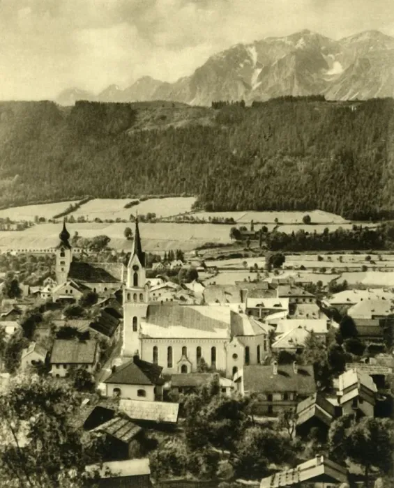 Framed Print : Schladming, Styria, Austria, c1935. Creator: Unknown Framed Print : Schladming, Styria, Austria, c1935. Creator: Unknown