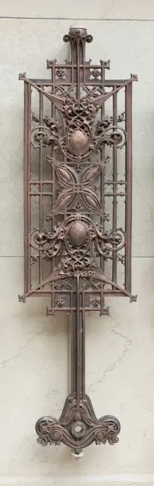 Framed Print : Schlesinger and Mayer Company Store, Chicago, Illinois, Baluster, 1898-1899 Framed Print : Schlesinger and Mayer Company Store, Chicago, Illinois, Baluster, 1898-1899