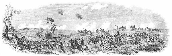 Schleswig-Holstein War - Danish Artillery and Infantry, 1850. Creator: Unknown