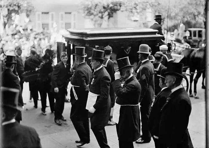 Framed Print : Schley, Winfield Scott, Rear Admiral, U.S.N. Funeral, St. John's Church - Masons, 1911. Creator: Harris & Ewing. Schley, Winfield Scott, Rear Admiral, U.S.N. Funeral, St. John's Church - Masons, 1911. Creator: Harris & Ewing Framed Print : Schley, Winfield Scott, Rear Admiral, U.S.N. Funeral, St. John's Church - Masons, 1911. Creator: Harris & Ewing. Schley, Winfield Scott, Rear Admiral, U.S.N. Funeral, St. John's Church - Masons, 1911. Creator: Harris & Ewing
