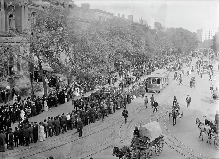 Framed Print : Schley, Winfield Scott, Rear Admiral, U.S.N. - Funeral, St. John's Church. Procession, 1911. Creator: Harris & Ewing. Schley, Winfield Scott, Rear Admiral, U.S.N. - Funeral, St. John's Church. Procession, 1911. Creator: Harris & Ewing Framed Print : Schley, Winfield Scott, Rear Admiral, U.S.N. - Funeral, St. John's Church. Procession, 1911. Creator: Harris & Ewing. Schley, Winfield Scott, Rear Admiral, U.S.N. - Funeral, St. John's Church. Procession, 1911. Creator: Harris & Ewing