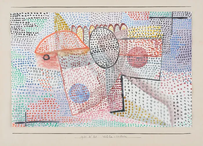 Framed Print : Schlir still life, 1931. Creator: Klee, Paul (1879-1940) Framed Print : Schlir still life, 1931. Creator: Klee, Paul (1879-1940)