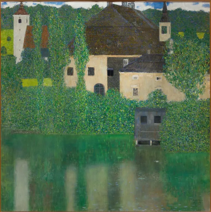 Framed Print : Schloss Kammer on Lake Attersee I, c1908. Creator: Klimt; Gustav (1862-1918) Framed Print : Schloss Kammer on Lake Attersee I, c1908. Creator: Klimt; Gustav (1862-1918)