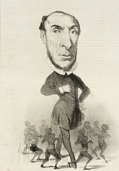 Schoelcher, 1849. Creator: Honore Daumier