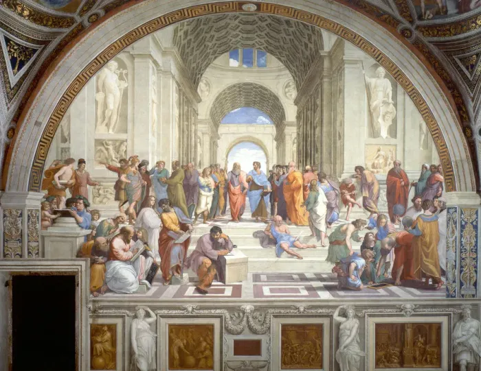 Framed Print : The School of Athens, 1509-1511 Framed Print : The School of Athens, 1509-1511