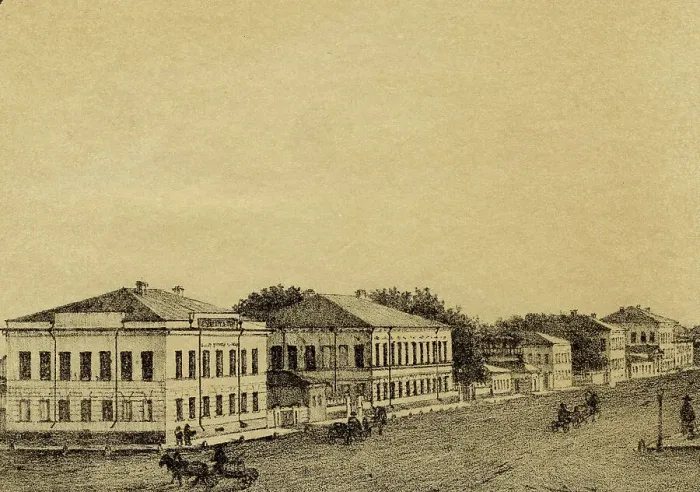 Framed Print : School for Boys Millionnaia Street, 1886. Creator: Pavel Mikhailovich Kosharov Framed Print : School for Boys Millionnaia Street, 1886. Creator: Pavel Mikhailovich Kosharov