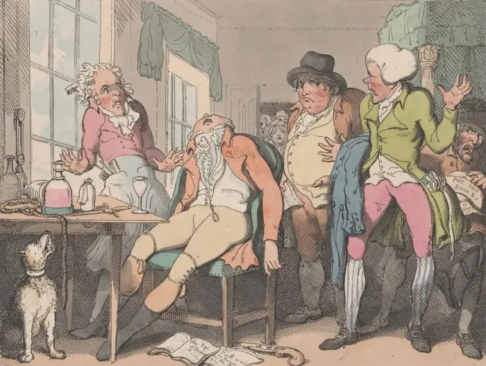 Framed Print : School for Modern Romans, May 10, 1802. May 10, 1802. Creator: Thomas Rowlandson Framed Print : School for Modern Romans, May 10, 1802. May 10, 1802. Creator: Thomas Rowlandson