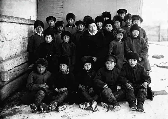 Framed Print : Schoolchildren, 1890. Creator: Unknown Framed Print : Schoolchildren, 1890. Creator: Unknown