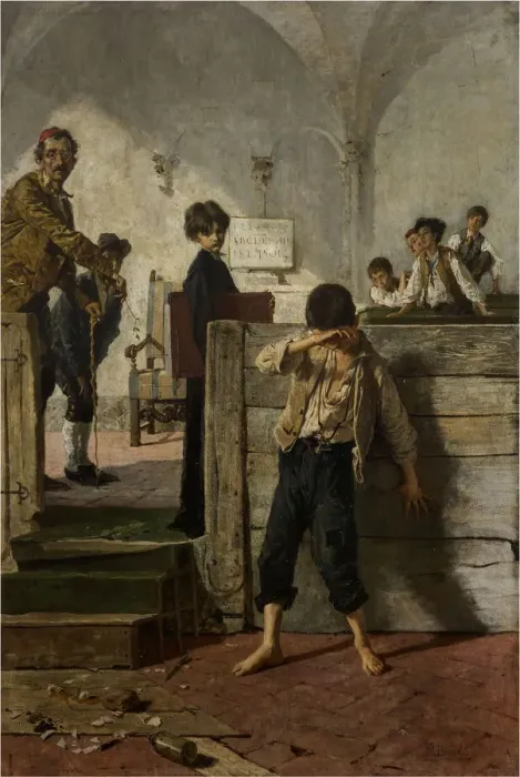 Framed Print : The schoolmaster Framed Print : The schoolmaster