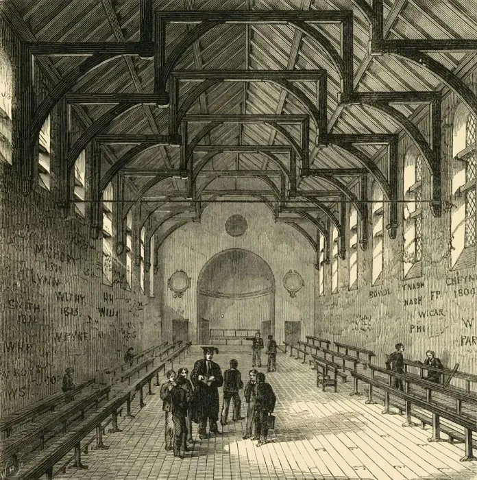 Framed Print : The Schoolroom, (1881). Creator: Unknown Framed Print : The Schoolroom, (1881). Creator: Unknown
