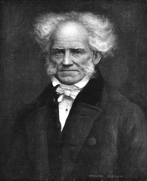 Schopenhauer, the German philosopher, c1911, (1911). Artist: Arthur Trevor Haddon