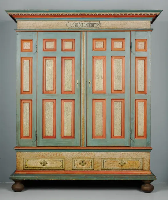 Framed Print : Schrank, c. 1790. Creator: Unknown Framed Print : Schrank, c. 1790. Creator: Unknown
