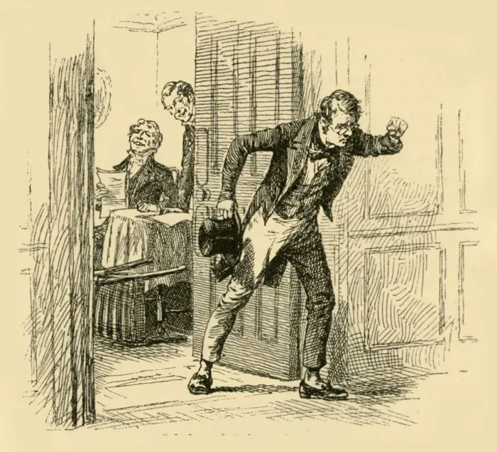 Framed Print : Schubert fled from the room, (1907). Creator: Unknown Framed Print : Schubert fled from the room, (1907). Creator: Unknown