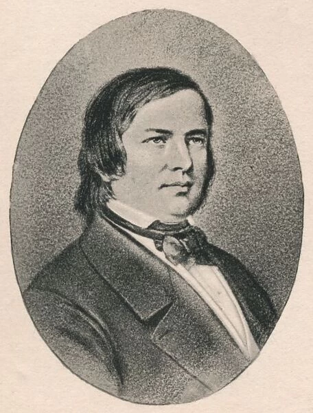 Schumann. 1895. Artist: Thomas Bauer