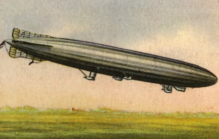 Framed Print : Schütte-Lanz airship, c1915, (1932). Creator: Unknown