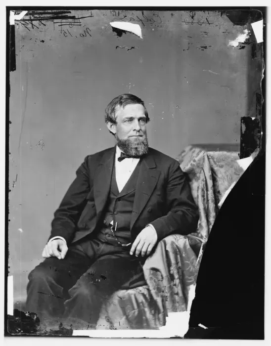 Framed Print : Schuyler Colfax, between 1860 and 1875. Creator: Unknown Framed Print : Schuyler Colfax, between 1860 and 1875. Creator: Unknown