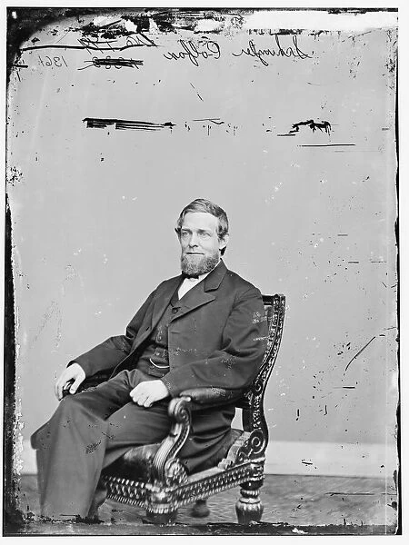 Schuyler Colfax of Indiana, between 1865 and 1880. Creator: Unknown