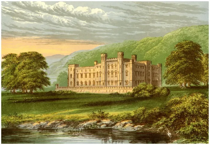 Framed Print : Scone Palace, Perthshire, Scotland, home of the Earl of Mansfield, c1880 Framed Print : Scone Palace, Perthshire, Scotland, home of the Earl of Mansfield, c1880